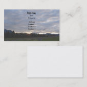 GebirgslandschaftsVisitenkarten Visitenkarte (Vorne/Hinten)