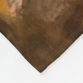 Gebirgslöwecougar-Tiercollagen-Fleece-Decke Fleecedecke (Ecke)