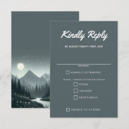 Gebirgsmagie RSVP Karte