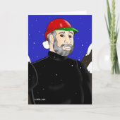 Gebirgsmann-Feiertag Feiertagskarte (Vorderseite)