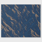 Gebirgsmuster Geschenkpapier (Flach)