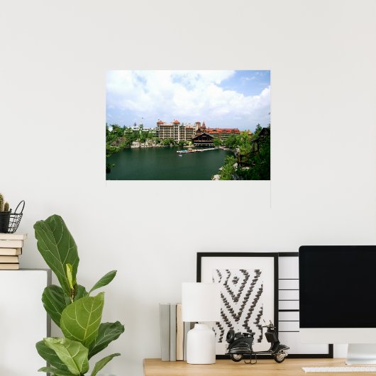 Gebirgspender Poster (Heimbüro)