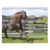 Gebirgspferdekalender 2013 kalender (Titelbild)