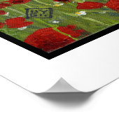 Gebirgspopie Poster (Ecke)