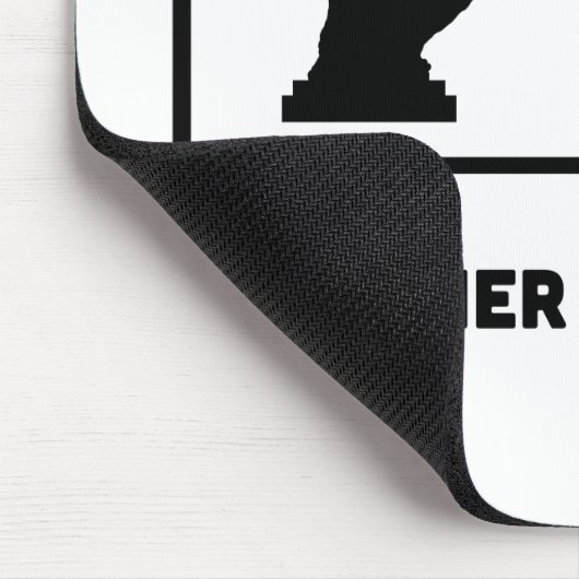 Gebirgsradfahren Mousepad (Ecke)