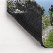 Gebirgsradfahren Mousepad (Ecke)