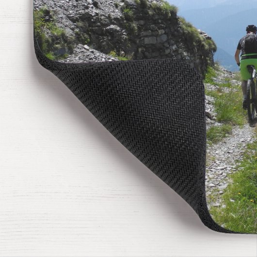 Gebirgsradfahren Mousepad (Ecke)