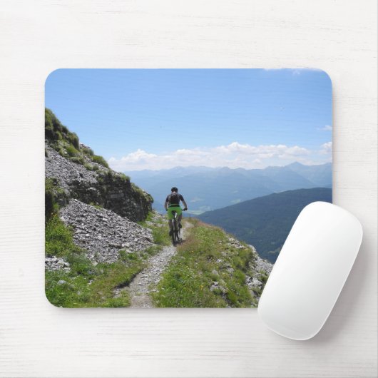 Gebirgsradfahren Mousepad (Mit Mouse)
