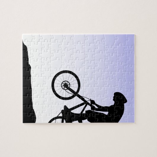 Gebirgsradfahren Puzzle (Horizontal)