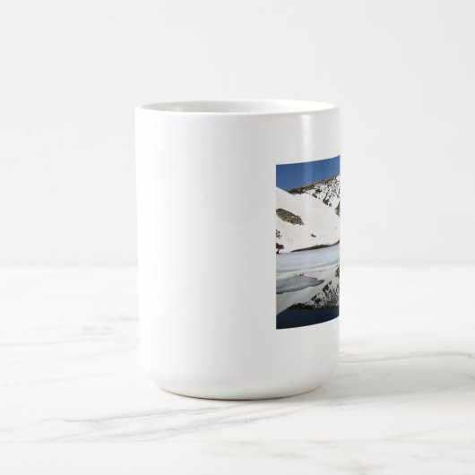 Gebirgsreflexions-Tasse Kaffeetasse (Mittel)