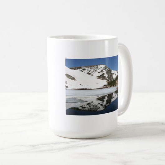 Gebirgsreflexions-Tasse Kaffeetasse (VorderseiteRechts)