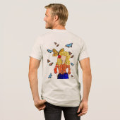 Gebirgsrost Tri-Blend Shirt (Rückseite voll)