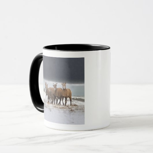 Gebirgsschaf-Familie Tasse (Vorderseite Links)