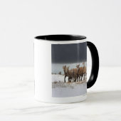 Gebirgsschaf-Familie Tasse (VorderseiteRechts)