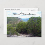 Gebirgsschrecken Postkarte (Vorne/Hinten)