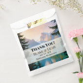 Gebirgssee Personalisierte Gastgeschenk Hochzeit Geschenktütchen (Versiegelt)