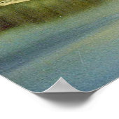 Gebirgssee Print Poster (Ecke)