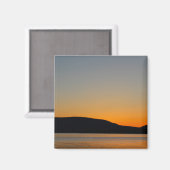 GebirgsSilhouette Magnet (Vorderseite/Rückseite)