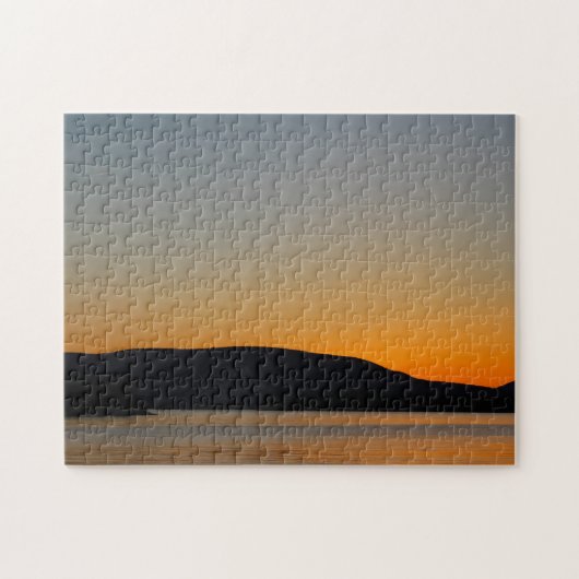 GebirgsSilhouette Puzzle (Horizontal)