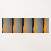 GebirgsSilhouette Yogamatte (Vorderseite (Horizontal))