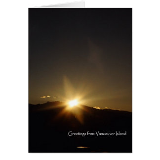 Gebirgssonnenaufgang