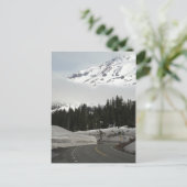 Gebirgsstraße Postkarte (Stehend Vorderseite)