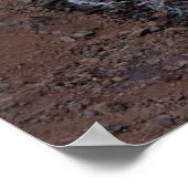 Gebirgsströmung Poster (Ecke)