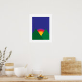 GebirgsSunset Print Poster (Küche)