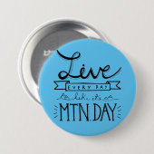 Gebirgstagesknopf Button (Vorne & Hinten)