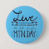 Gebirgstagesknopf Button (Vorderseite)