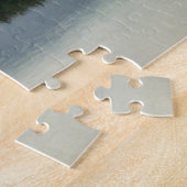 Gebirgsteich-New Hampshire-Puzzlespiel Puzzle (Seite)