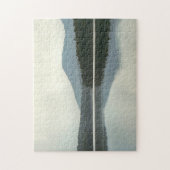 Gebirgsteich-New Hampshire-Puzzlespiel Puzzle (Vertikal)