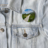 GebirgsTundra-hölzerne Weg-Landschaft Button (Beispiel)