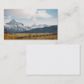 GebirgsVisitenkarte Visitenkarte (Vorne/Hinten)