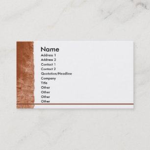 GebirgsVisitenkarte Visitenkarte