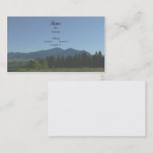 GebirgsVisitenkarten Visitenkarte (Vorne/Hinten)