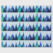 Gebirgswackelpapier Geschenkpapier (Flach)