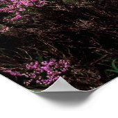 Gebirgswanderplakat Poster (Ecke)