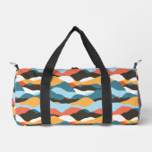 Gebirgswellen Duffle Bag (Vorderseite)