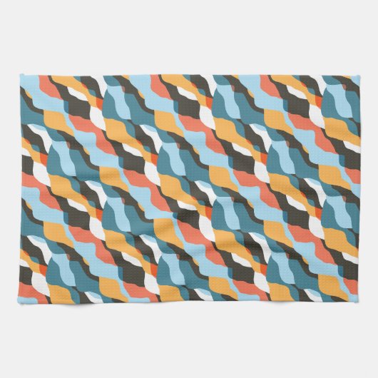 Gebirgswellen Geschirrtuch (Horizontal)