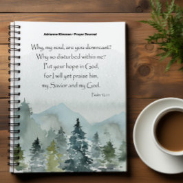 Gebirgszeitung "personalisierte Bibel Verse Mounta Notizblock