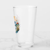 Gebirgszene Watercolor Glas (Links)