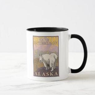 Gebirgsziege - Denali Nationalpark, Alaska Tasse