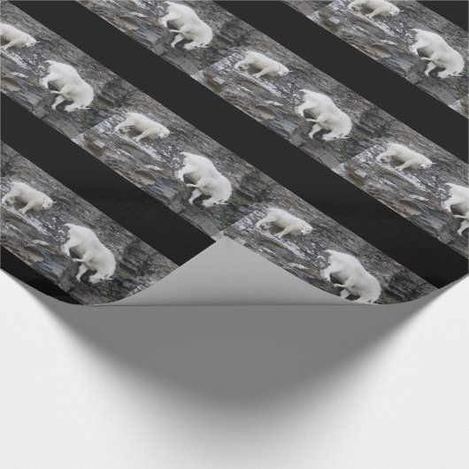 Gebirgsziege Geschenkpapier (Ecke)