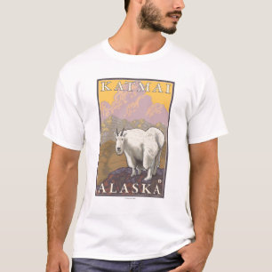 Gebirgsziege - Katmai, Alaska T-Shirt