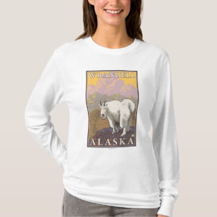 Gebirgsziege - Wrangell, Alaska T-Shirt