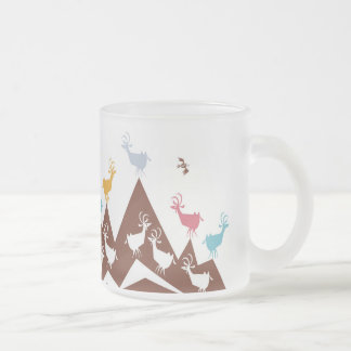 Gebirgsziegen Mattglastasse