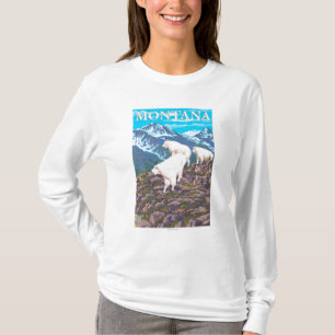 Gebirgsziegen-Szene - Montana T-Shirt
