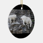 Gebirgsziegenfamilie Keramikornament (Rechts)