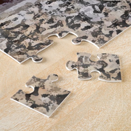 Gebirgszug-Puzzlespiel Puzzle (Seite)